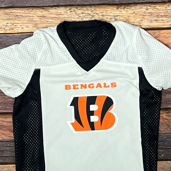 Cincinnati Bengals NFL Flag Football Boys Kids Reversible Jersey Youth - Picture 5 of 5